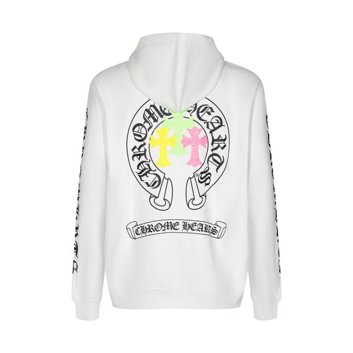 Chrome Hearts Kapuzenpullover mit Reißverschluss K5012