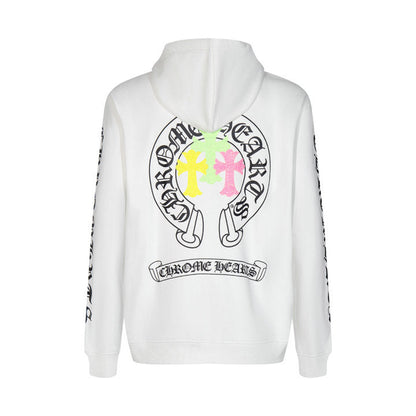 Chrome Hearts Kapuzenpullover mit Reißverschluss K5012