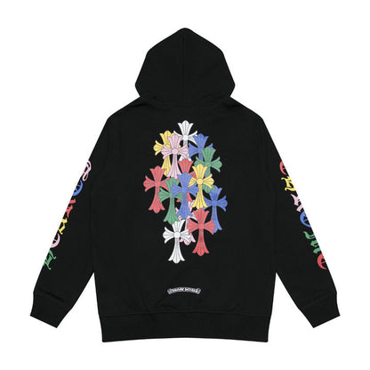 Sweat à capuche zippé Chrome Hearts K5010