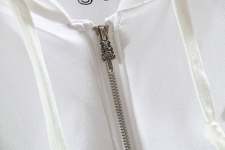 Chrome Hearts Zip-Up Hoodie K5006