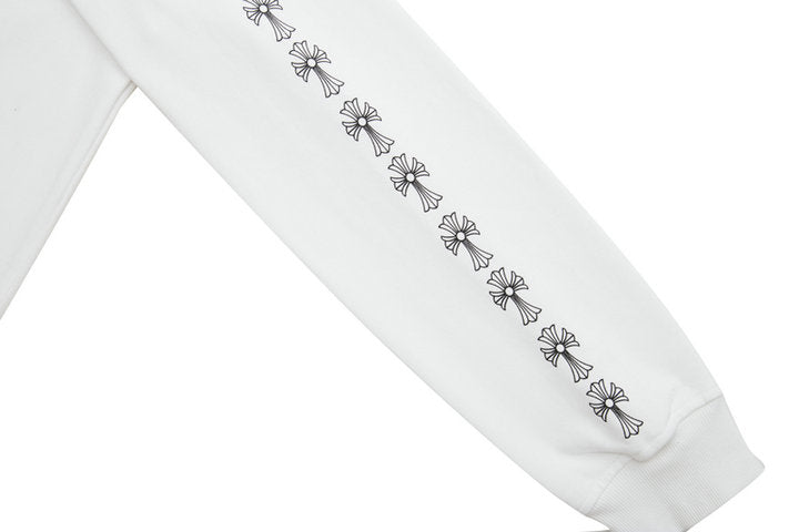 Chrome Hearts Kapuzenpullover mit Reißverschluss K5007
