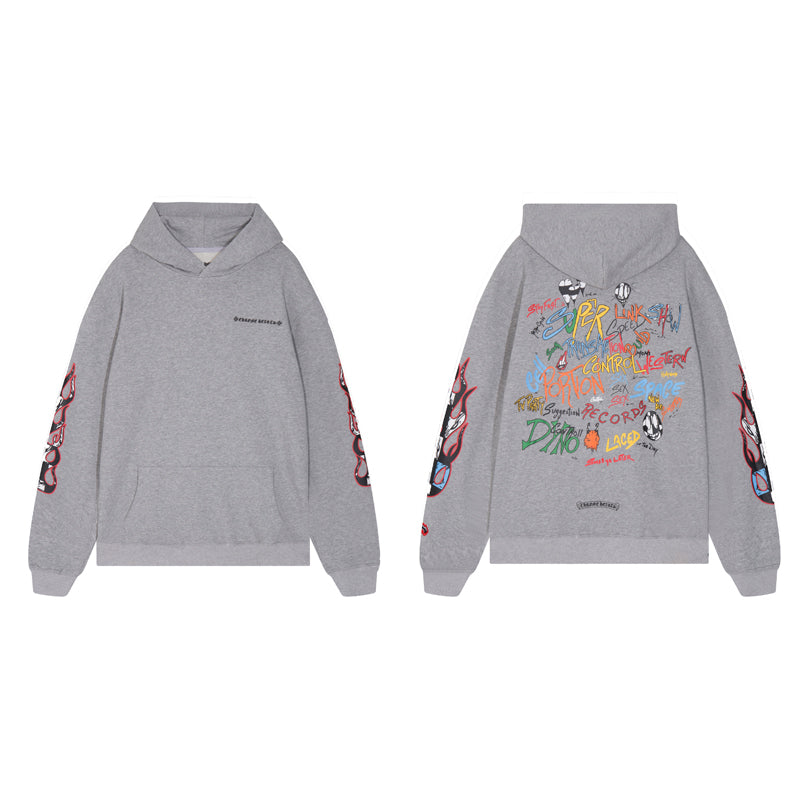 Sweat à capuche Chrome Hearts K7013