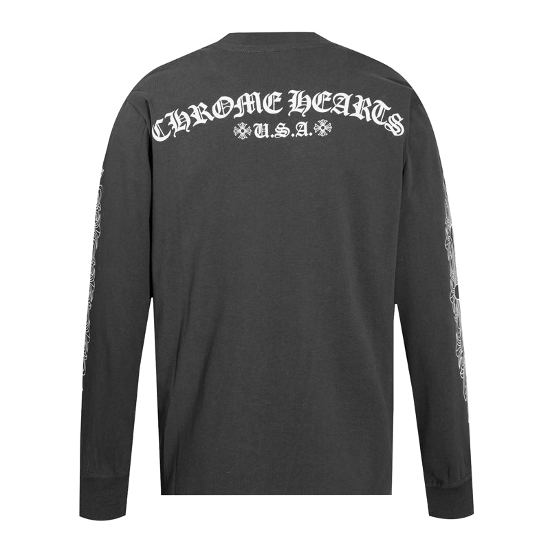 T-shirt manches longues homme Chrome Hearts Sweatshirt K8005