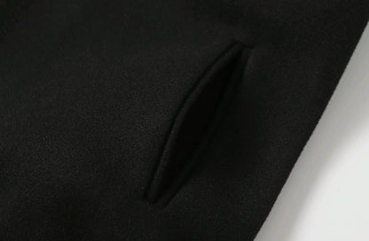Chrome Hearts Schwarz Weiß Street Style Baseballjacke 0002