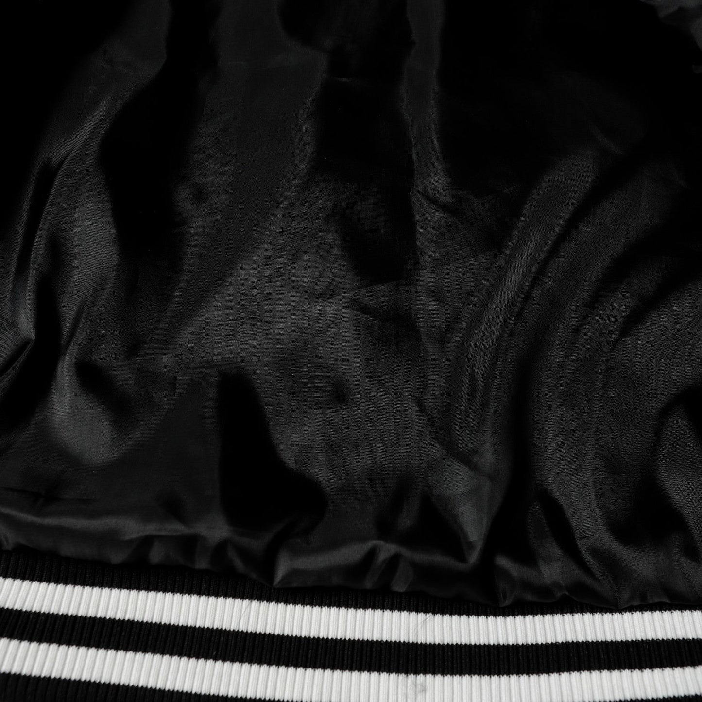 Chrome Hearts Layered Cross Varsity Jacket – Schwarz Weiß Street Style Oberbekleidung 2208