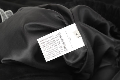 Chrome Hearts Hufeisenkreuz-Jacke - Schwarz Street Bestickter Mantel 8800