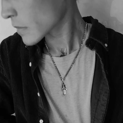 Chrome Hearts DOUBLE DAGGER ANHÄNGER