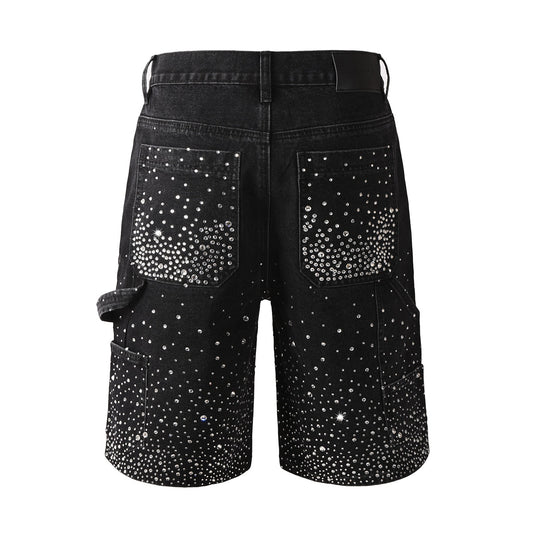 PURPLE Shorts Crystals 5099