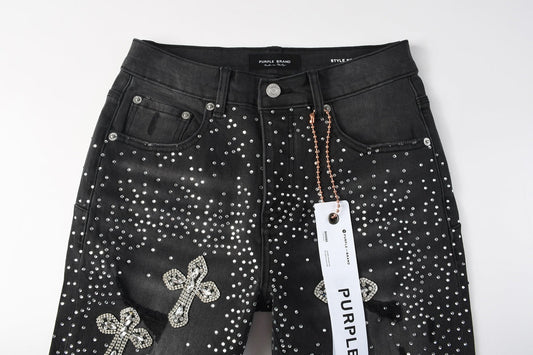PURPLE Shorts Crystals 5111