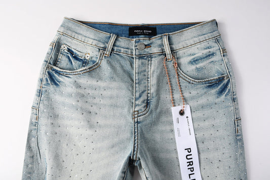 PURPLE Shorts Crystals 5113