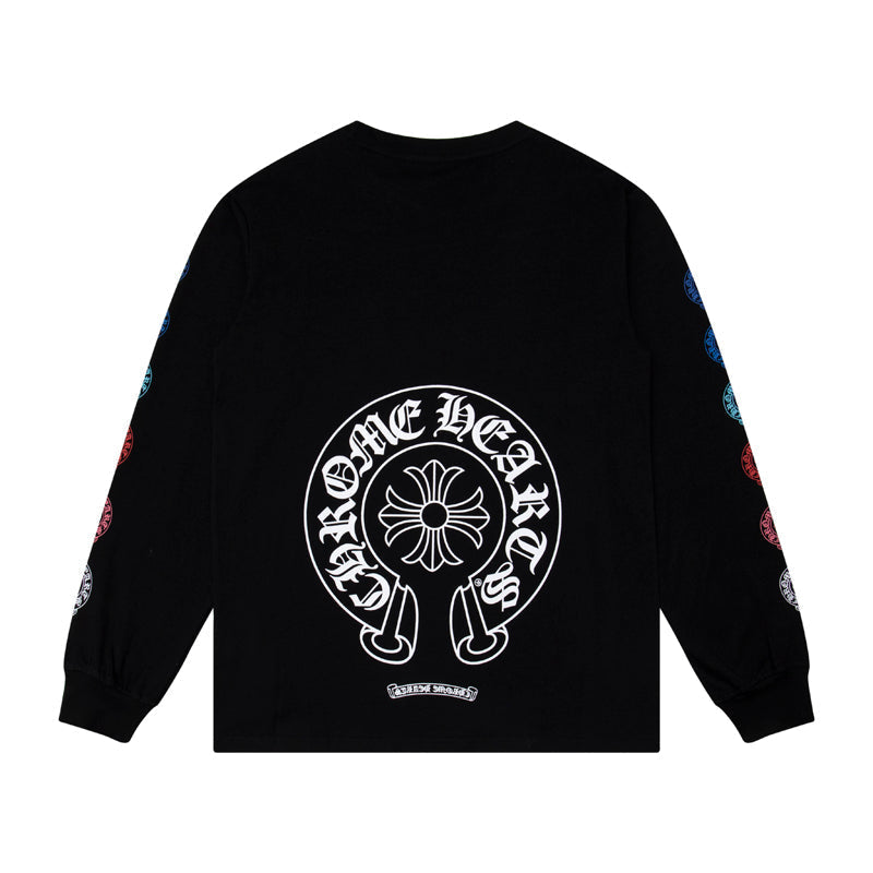 Chrome Hearts Herren Langarm-T-Shirt Sweatshirt K8009