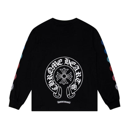 Chrome Hearts Herren Langarm-T-Shirt Sweatshirt K8009