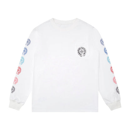 Chrome Hearts Herren Langarm-T-Shirt Sweatshirt K8009
