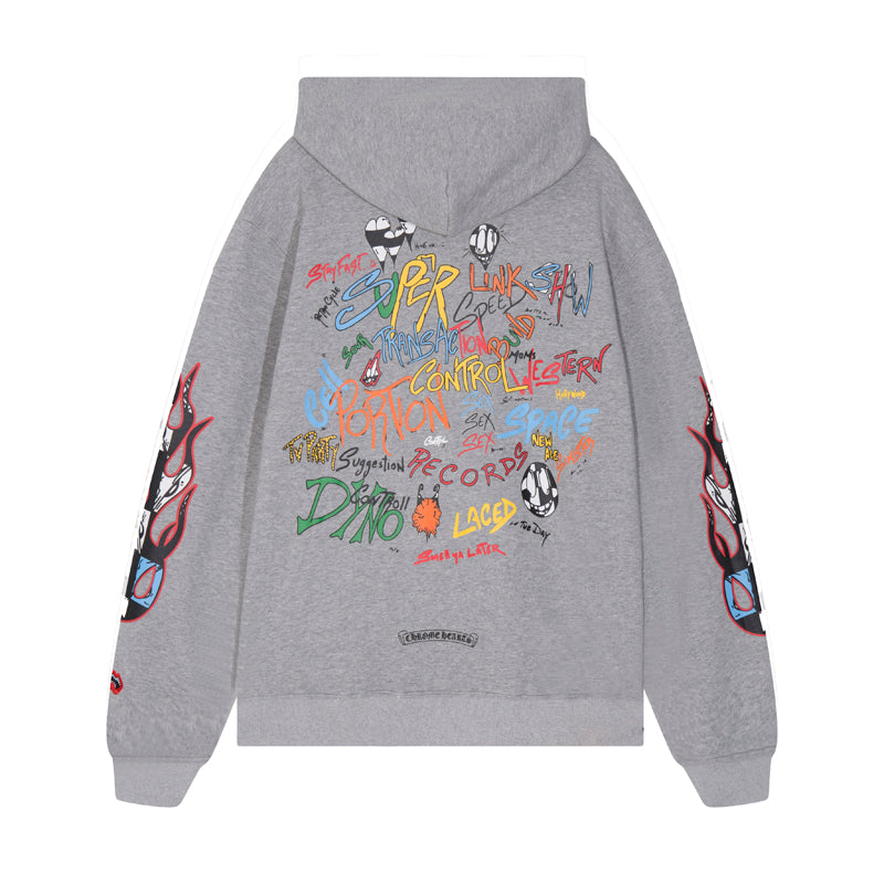 Sweat à capuche Chrome Hearts K7013