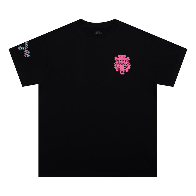 Chrome Hearts Augen-Tabelle Dolch T-Shirt K6025