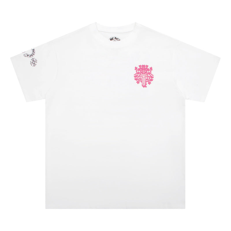 Chrome Hearts Augen-Tabelle Dolch T-Shirt K6025