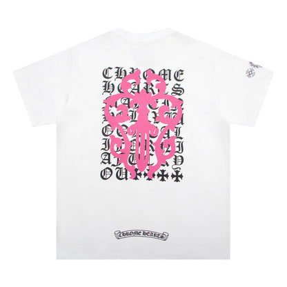 Chrome Hearts Augen-Tabelle Dolch T-Shirt K6025