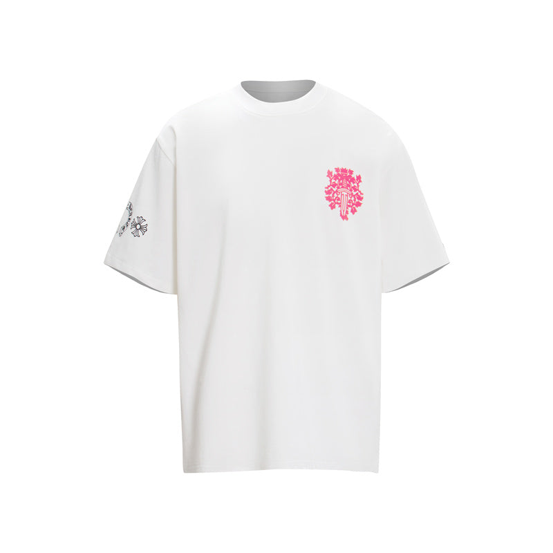 Chrome Hearts Augen-Tabelle Dolch T-Shirt K6025