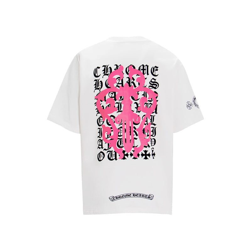 Chrome Hearts Augen-Tabelle Dolch T-Shirt K6025