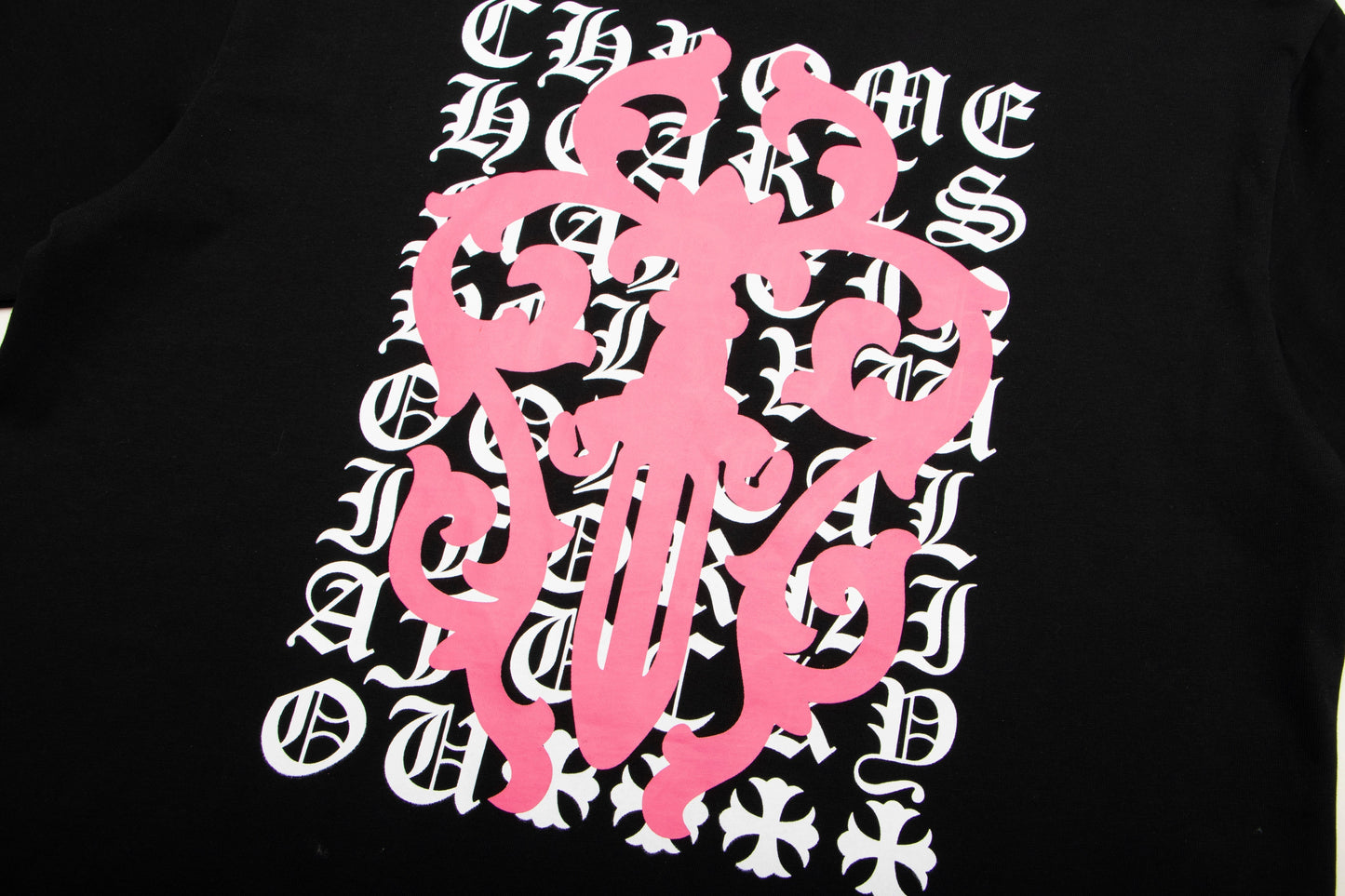 Chrome Hearts Augen-Tabelle Dolch T-Shirt K6025