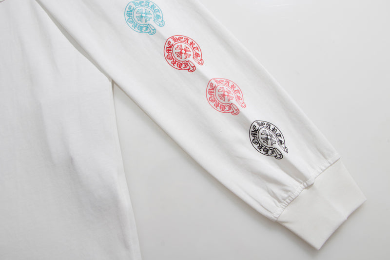 Chrome Hearts Herren Langarm-T-Shirt Sweatshirt K8009
