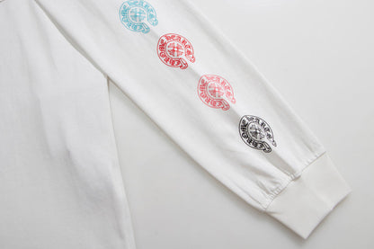Chrome Hearts Herren Langarm-T-Shirt Sweatshirt K8009