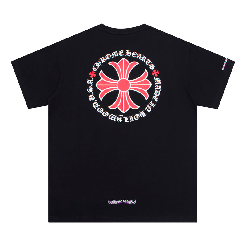 Chrome Hearts T-shirt "Made In Hollywood Plus Cross" K6001