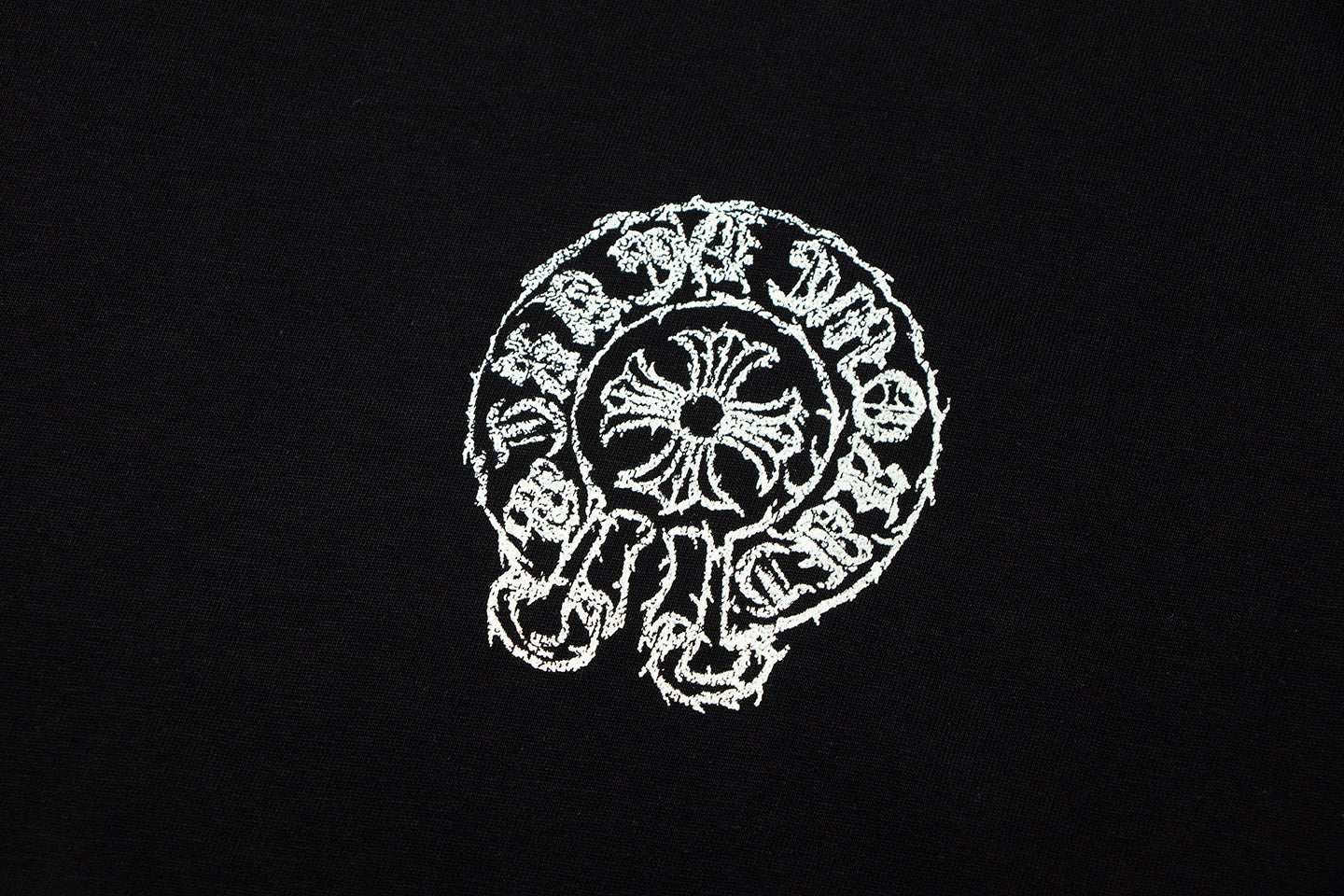 T-shirt Chrome Hearts Sanskrit Horseshoe Cross TB36