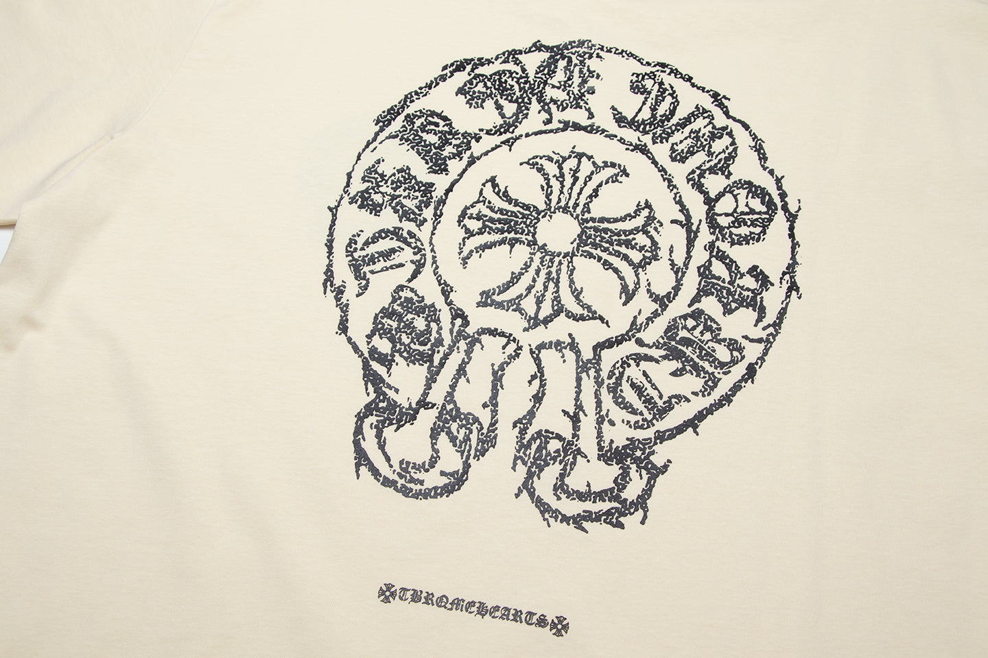 T-shirt Chrome Hearts Sanskrit Horseshoe Cross TB36
