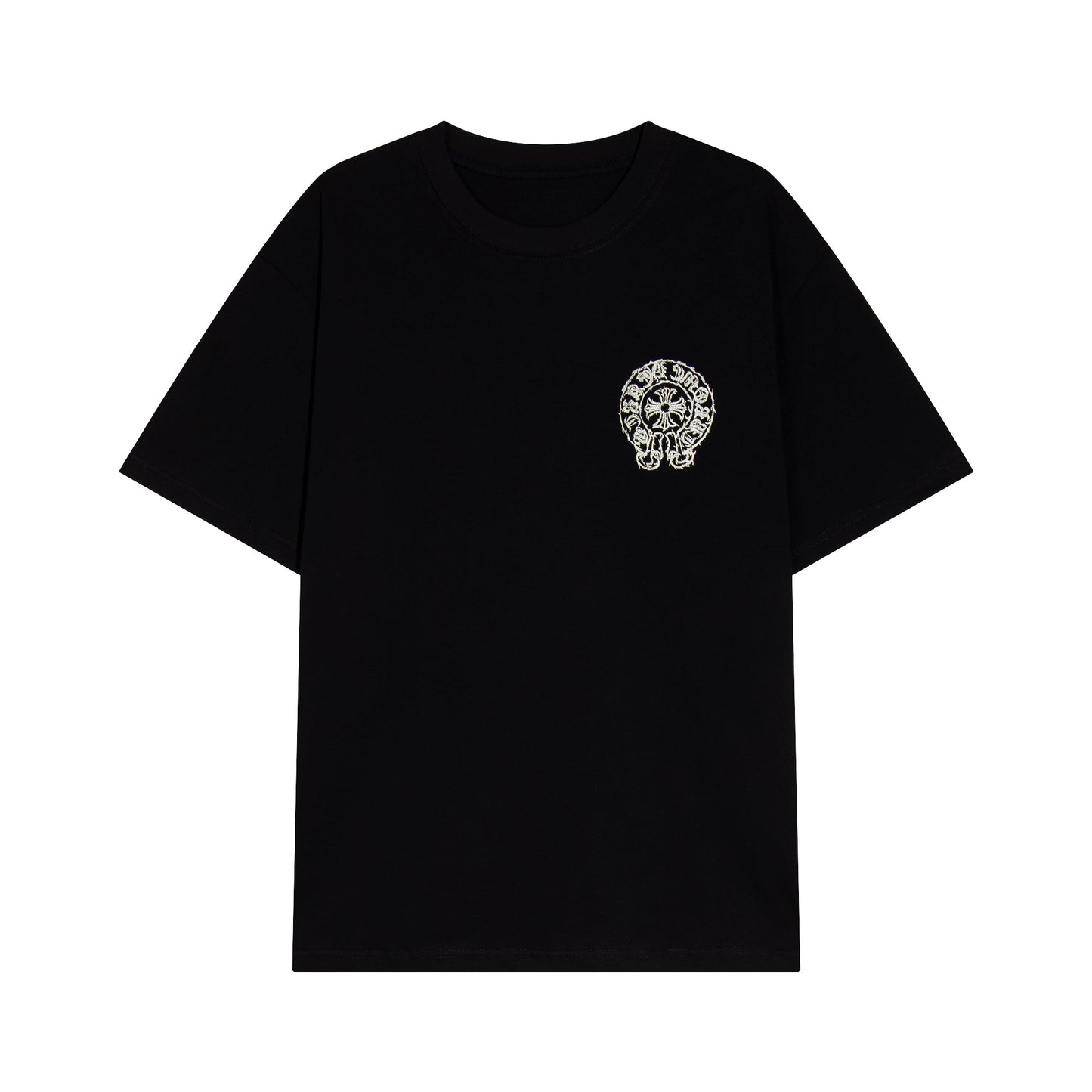 T-shirt Chrome Hearts Sanskrit Horseshoe Cross TB36