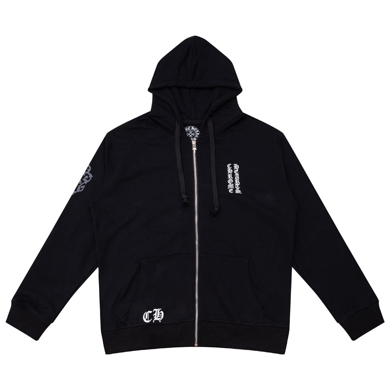 Chrome Hearts sweat à capuche zippé K5006