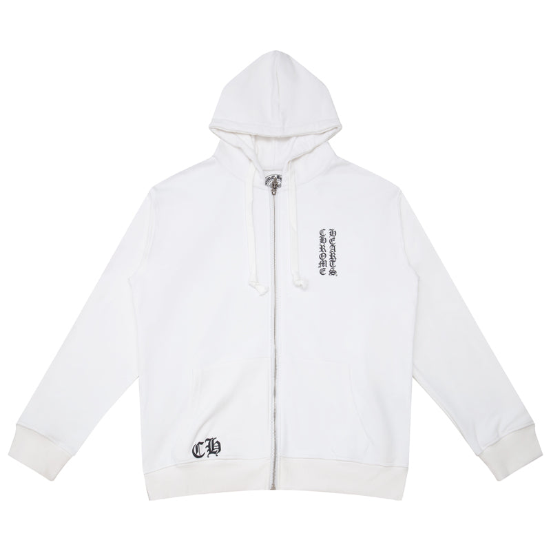 Chrome Hearts sweat à capuche zippé K5006