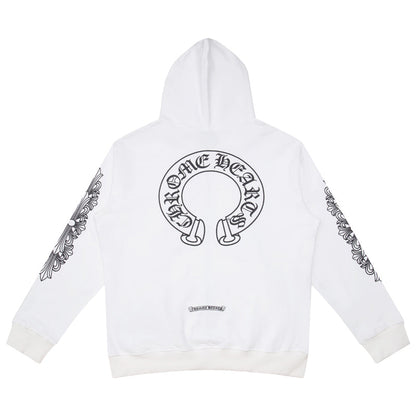 Sweat à capuche zippé Chrome Hearts K5001