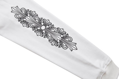 Sweat à capuche zippé Chrome Hearts K5001