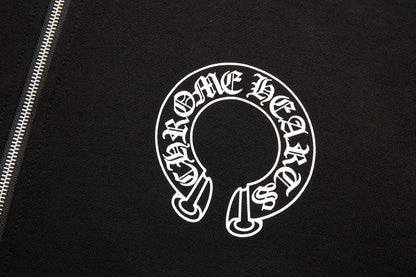 Sweat à capuche zippé Chrome Hearts K5001