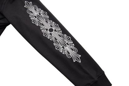 Sweat à capuche zippé Chrome Hearts K5001
