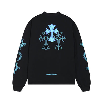 Chrome Hearts Herren Langarm-T-Shirt Sweatshirt K8018