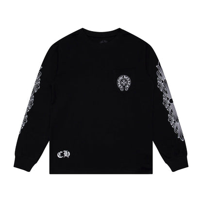 Chrome Hearts Homme T-shirt manches longues Sweatshirt K8008