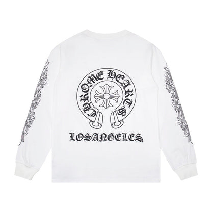 Chrome Hearts Homme T-shirt manches longues Sweatshirt K8008
