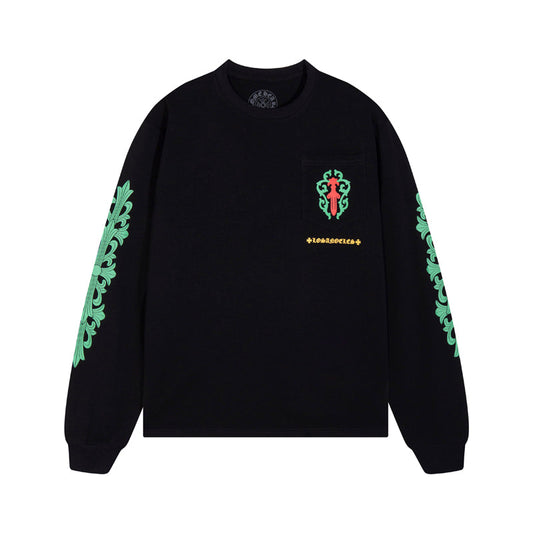 Sweat-shirt homme à manches longues Chrome Hearts K8016