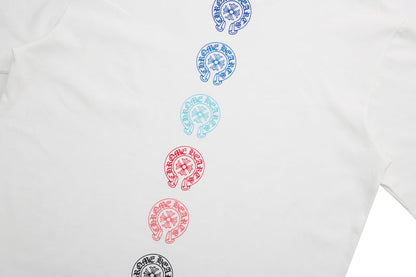 T-shirt Chrome Hearts Multi Color Horse Shoe K6048