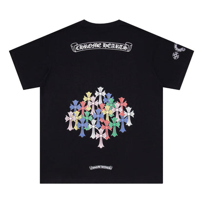 Chrome Hearts Multi Color Cross T-Shirt K6052