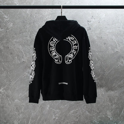 Sweat à capuche zippé Chrome Hearts K5001