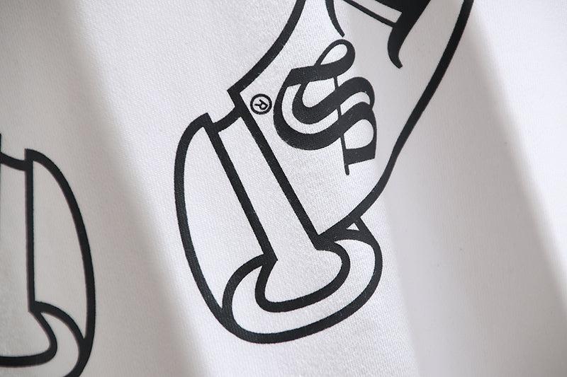 Sweat à capuche zippé Chrome Hearts K5001