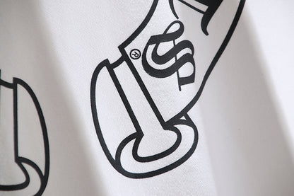 Sweat à capuche zippé Chrome Hearts K5001