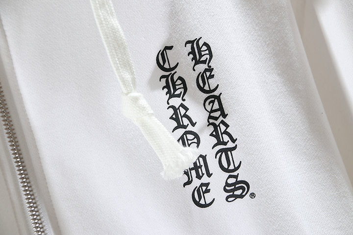 Chrome Hearts Zip-Up Hoodie K5006