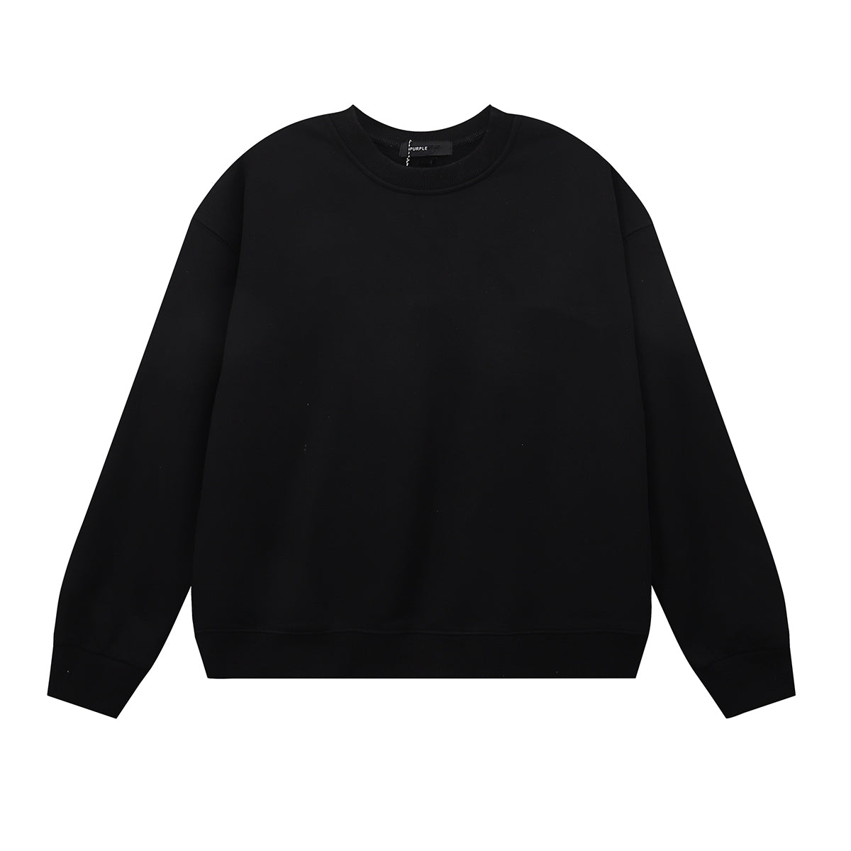 Lila Langarm-T-Shirt Sweatshirt für Herren 1119