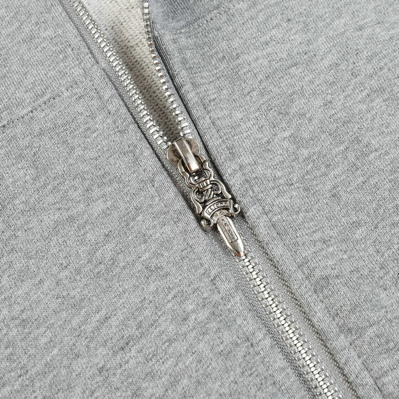 Chrome Hearts Kapuzenjacke mit Reißverschluss