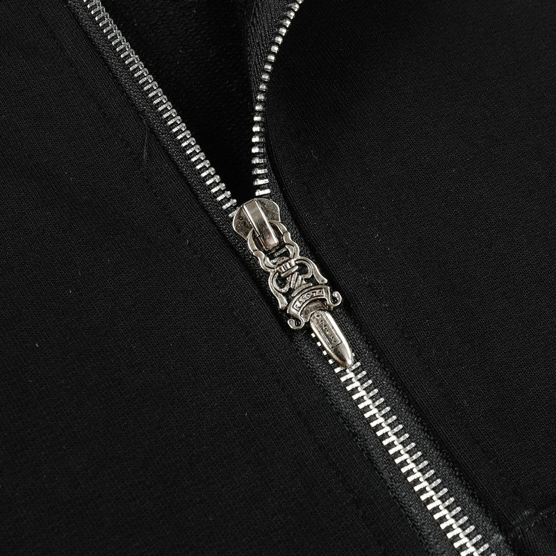 Chrome Hearts Kapuzenjacke mit Reißverschluss