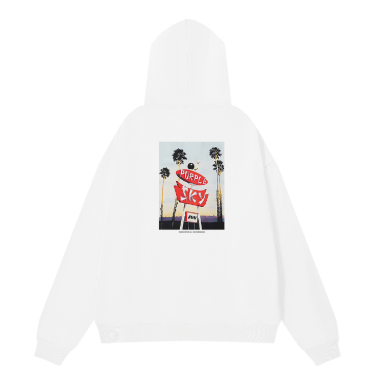 Lila neuer Kapuzenpulli 998
